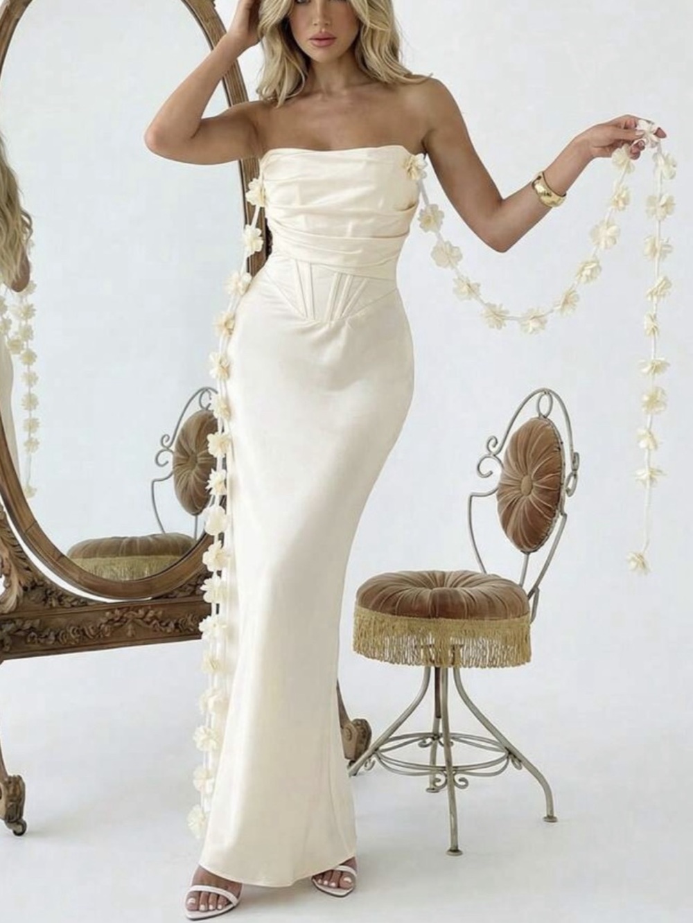 Strapless Maxi Dress